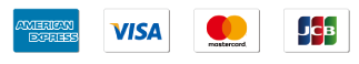 AMERICAN EXPRESS | VISA | Mastercard | JCB